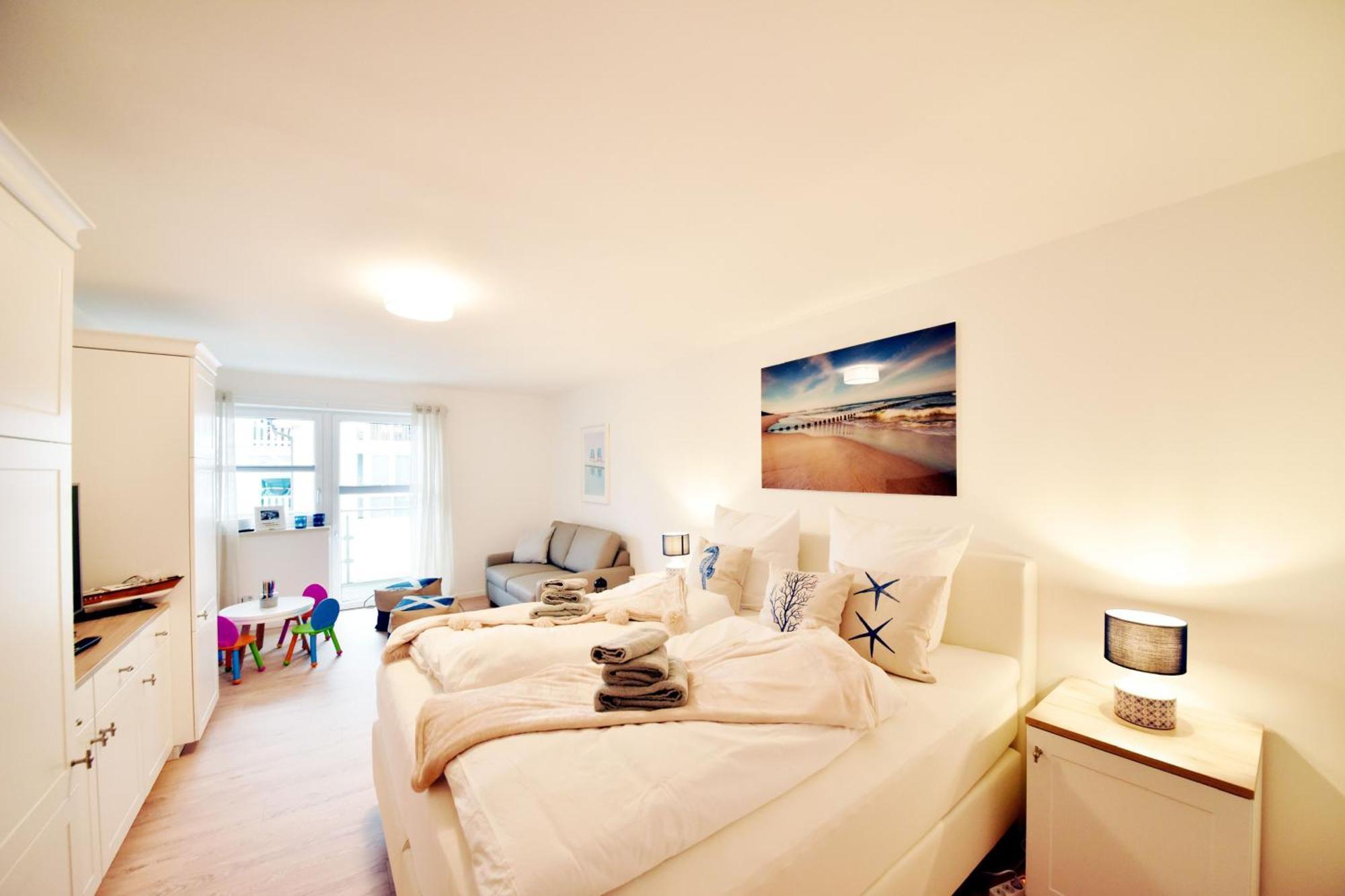 Ferienwohnung Traumduene Im Ostseebad Baabe Esterno foto