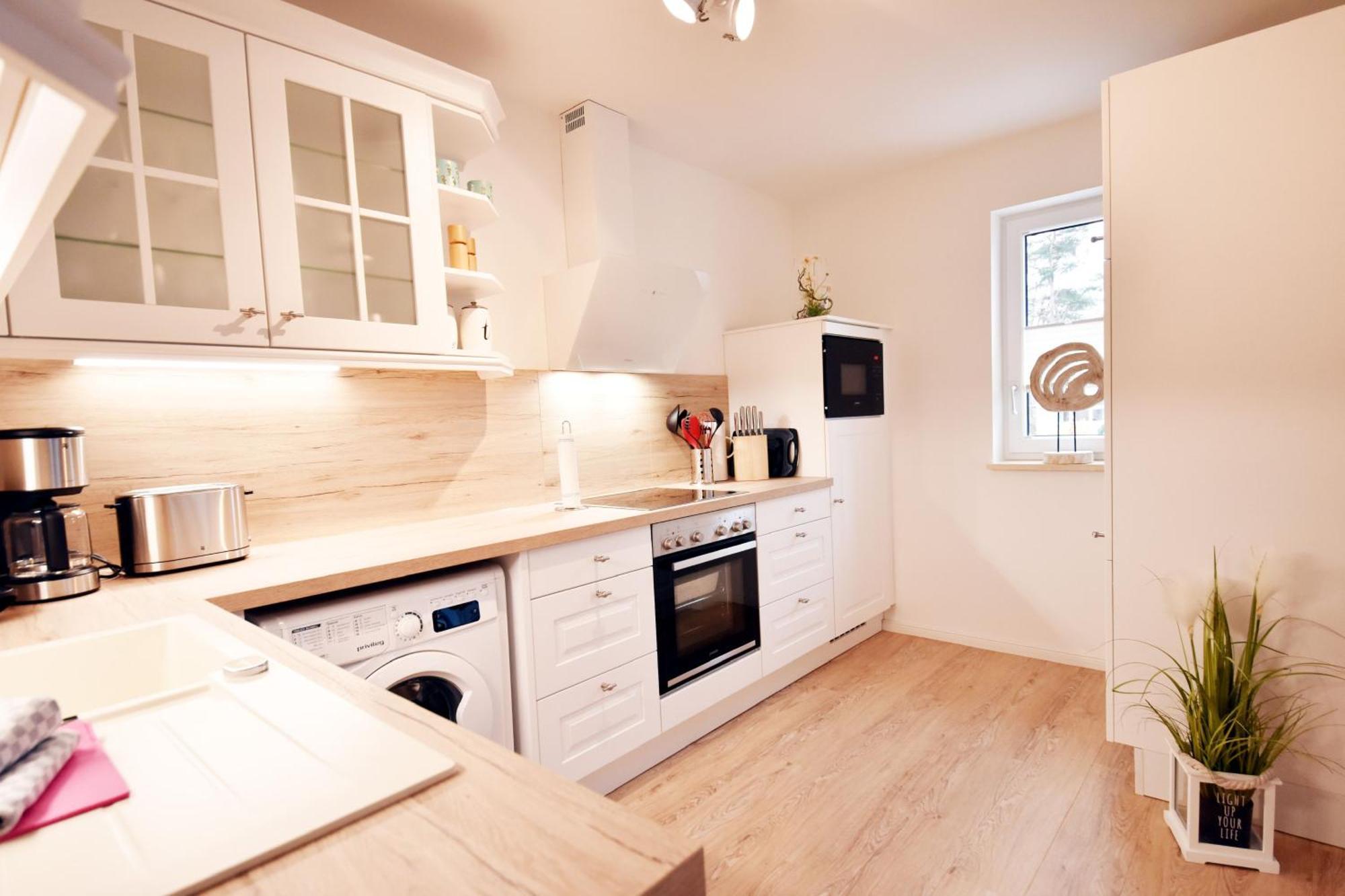Ferienwohnung Traumduene Im Ostseebad Baabe Esterno foto