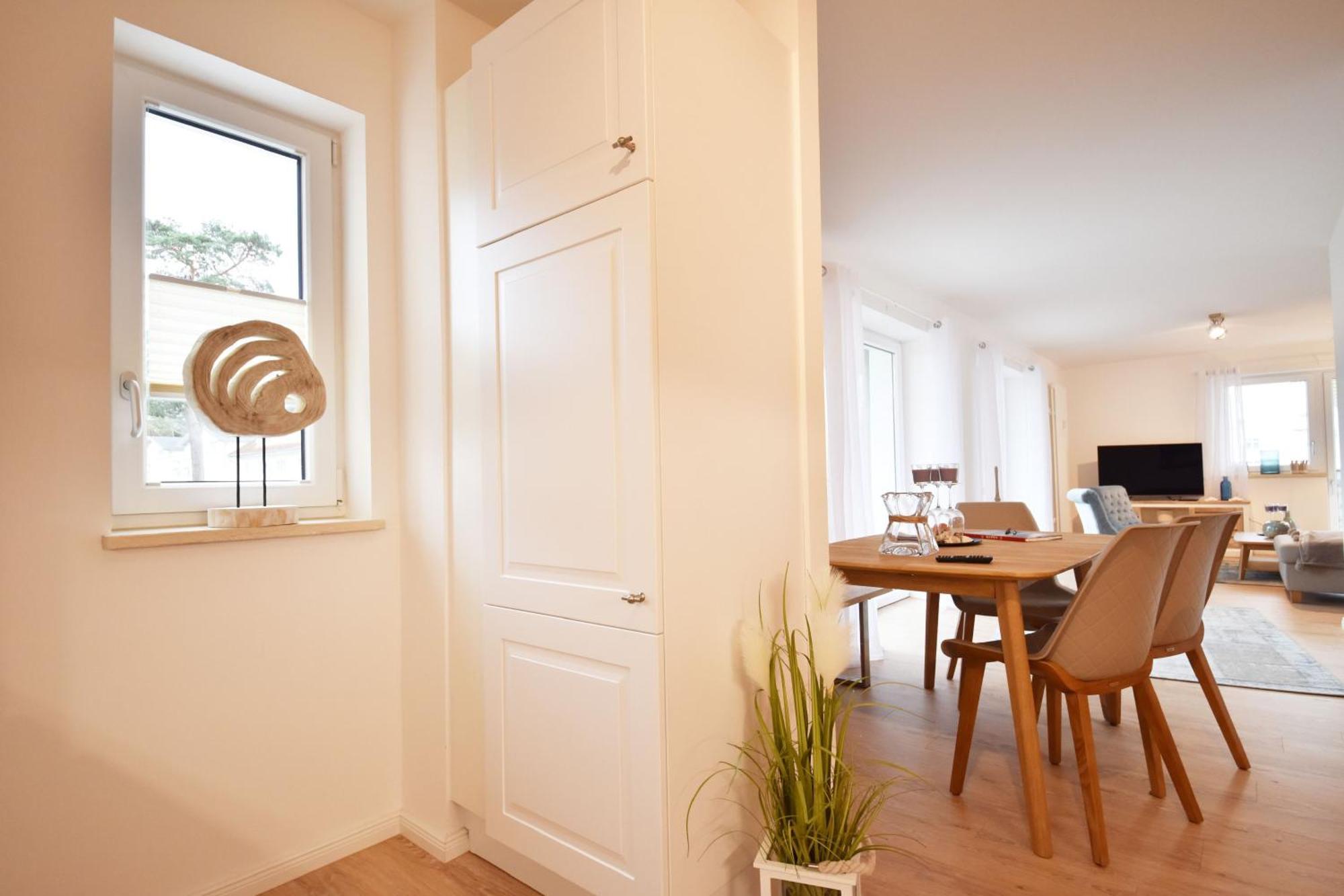 Ferienwohnung Traumduene Im Ostseebad Baabe Esterno foto