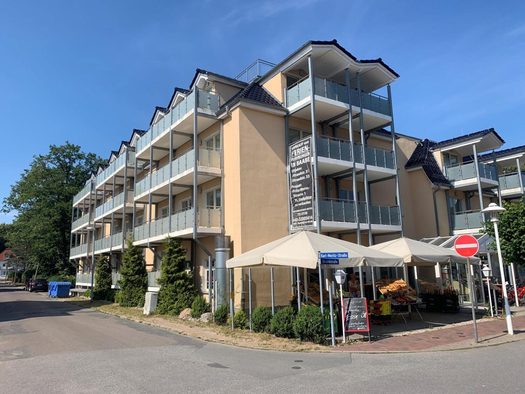 Ferienwohnung Traumduene Im Ostseebad Baabe Esterno foto