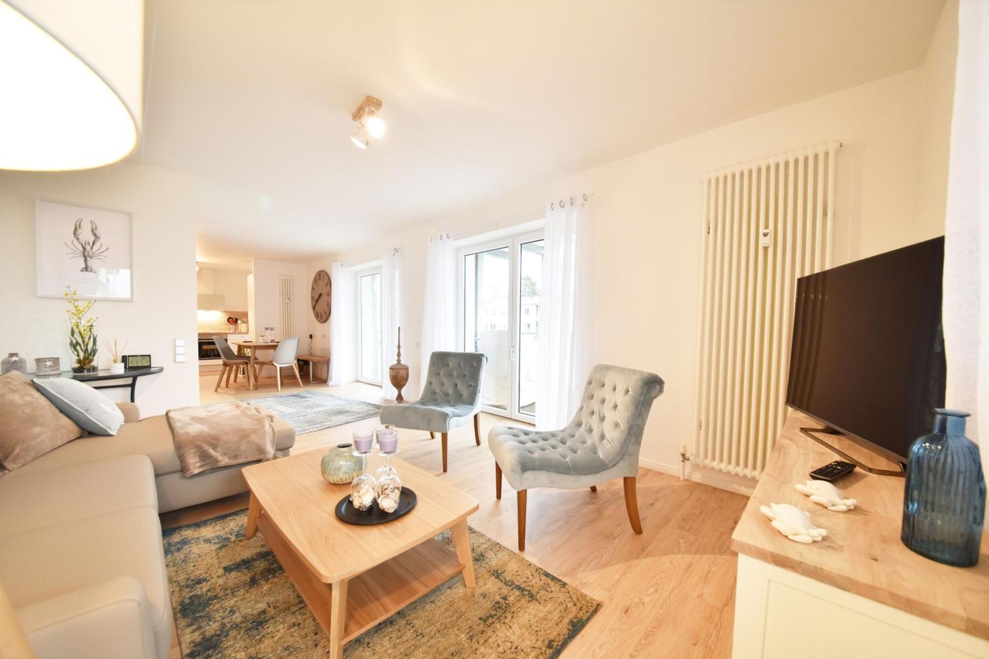 Ferienwohnung Traumduene Im Ostseebad Baabe Esterno foto