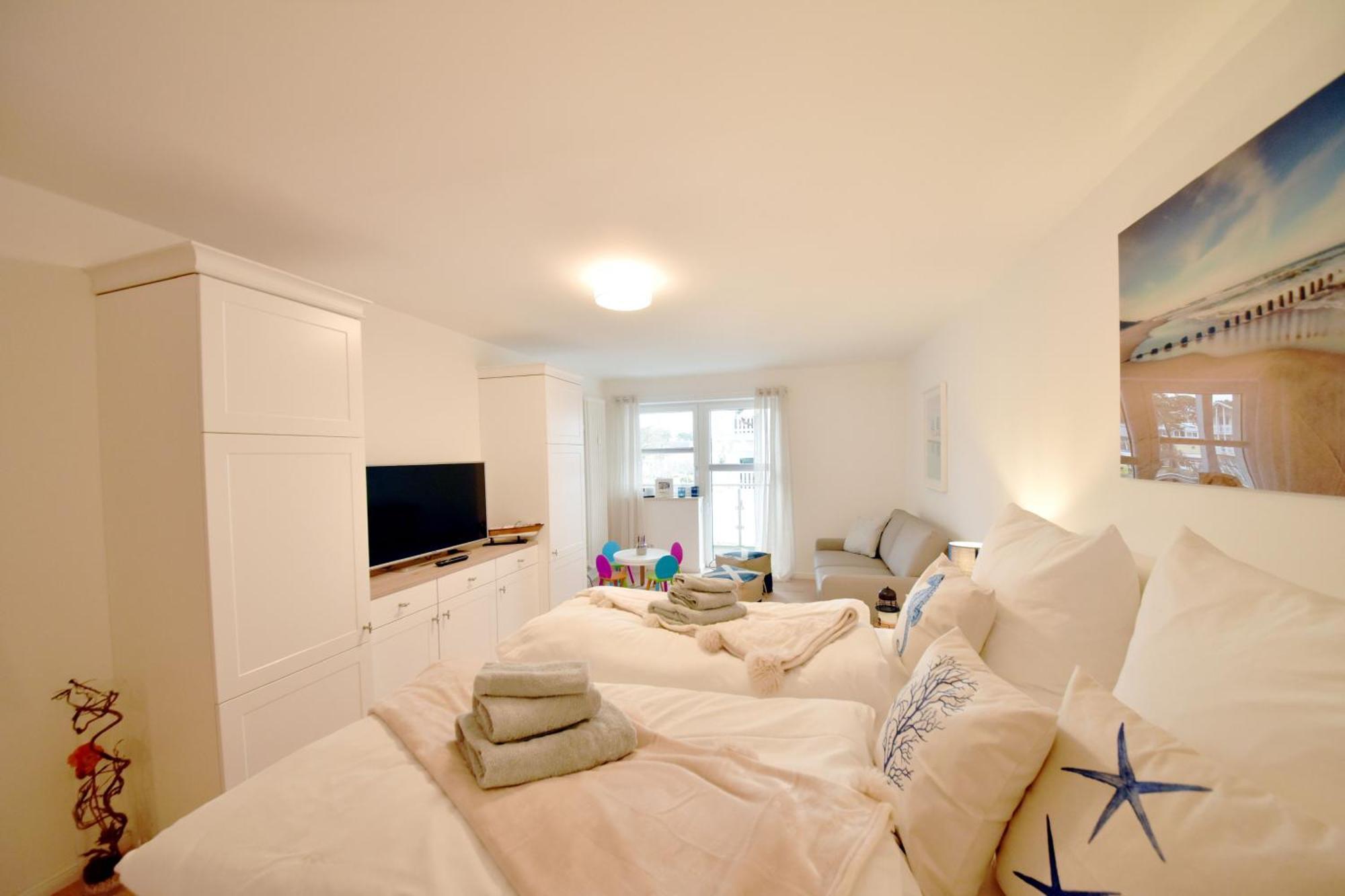 Ferienwohnung Traumduene Im Ostseebad Baabe Esterno foto