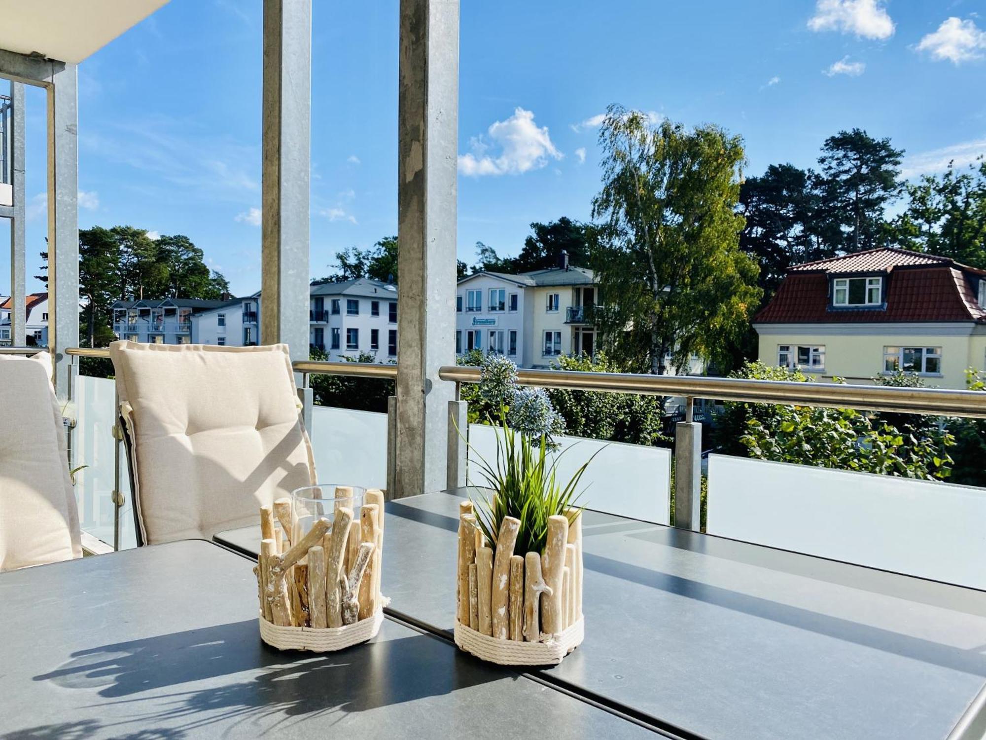 Ferienwohnung Traumduene Im Ostseebad Baabe Esterno foto