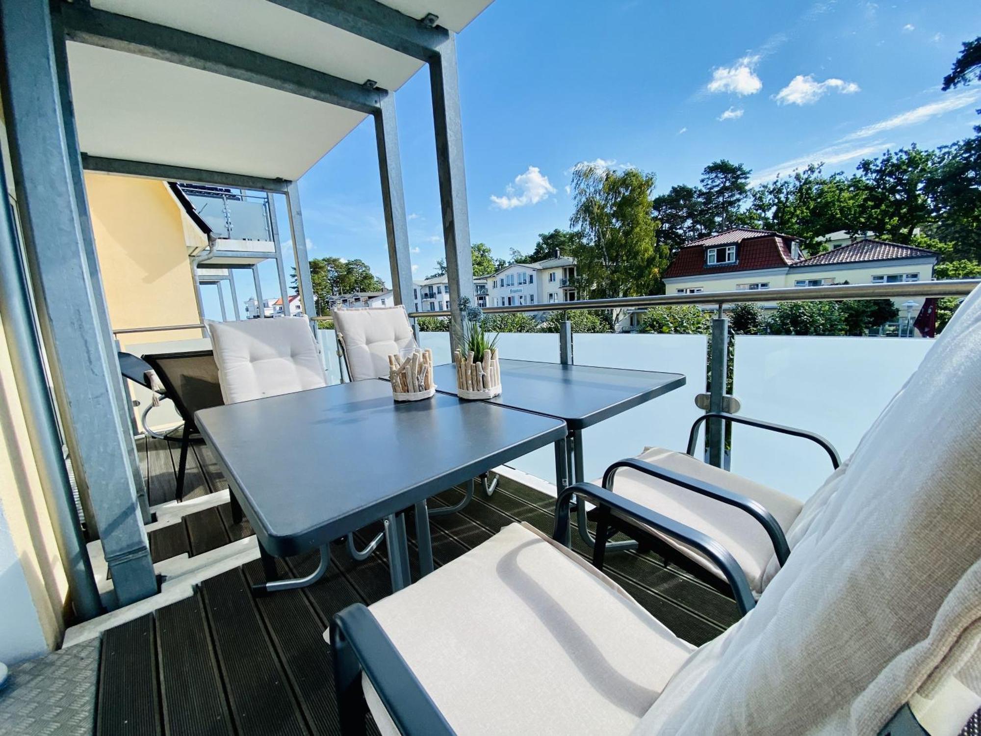 Ferienwohnung Traumduene Im Ostseebad Baabe Esterno foto